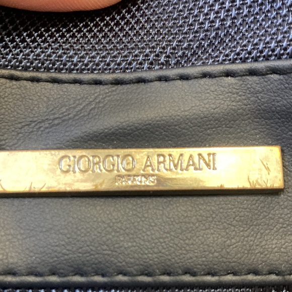 Giorgio Armani Navy Blue Duffle Bag - EUC - Picture 3 of 6